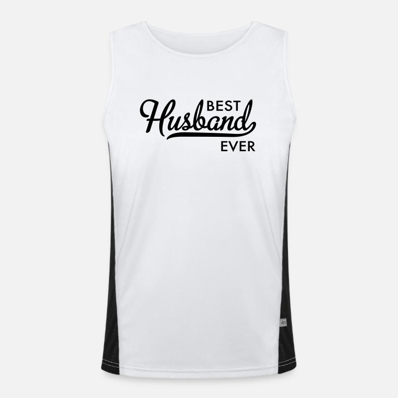 Ehemann Funktionelles Kontrast-Tank Top für Männer 