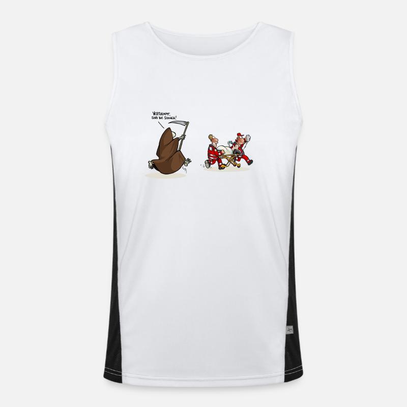 course Débardeur respirant contrasté Homme 