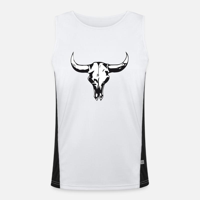 cowskull Men's Functional Contrast Tank Top 
