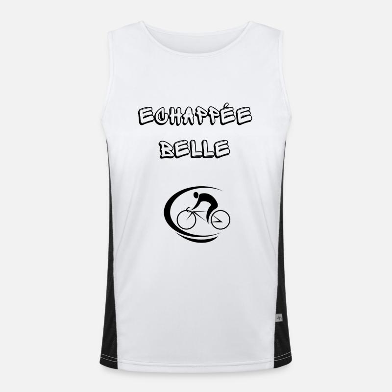 Echappée belle Débardeur respirant contrasté Homme 