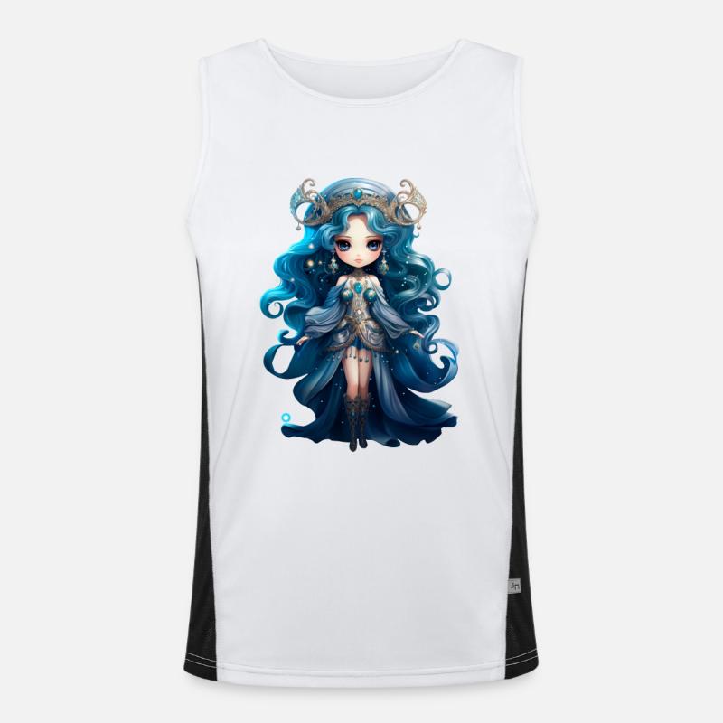 Dollie Gémeaux Débardeur respirant contrasté Homme 