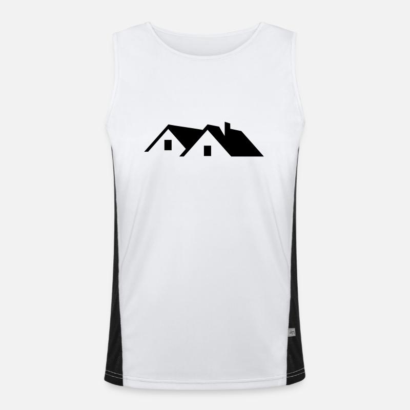 Dach Funktionelles Kontrast-Tank Top für Männer 