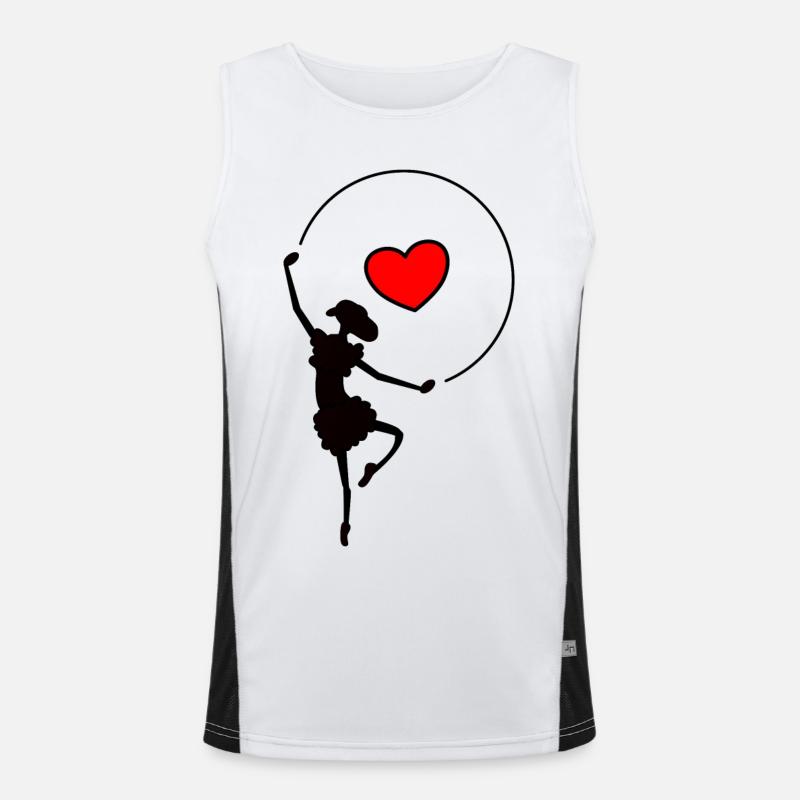 Dance Men's Functional Contrast Tank Top 