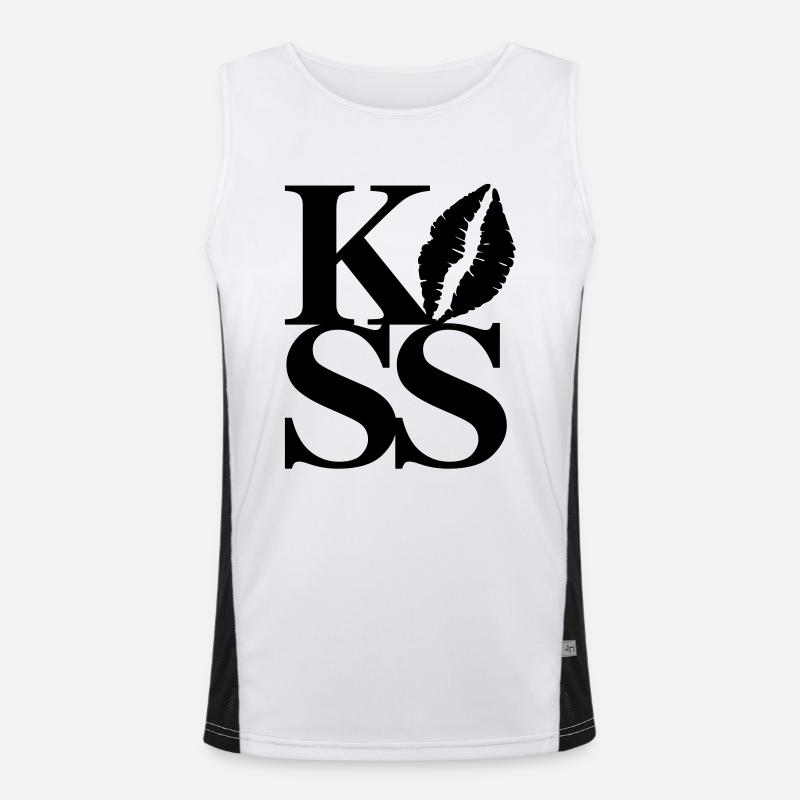Kuss Men's Functional Contrast Tank Top 