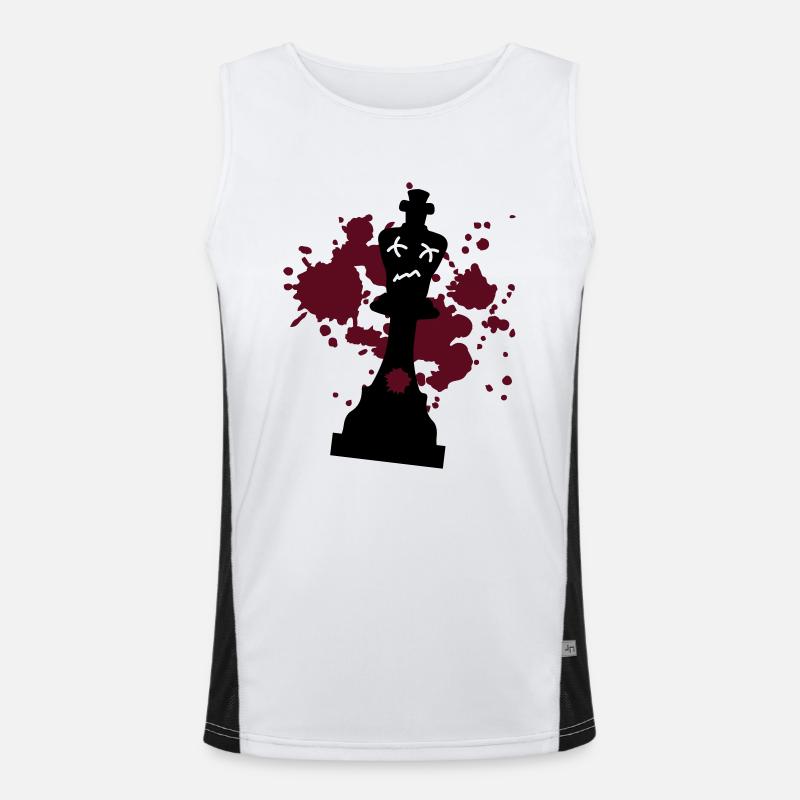 checkmate Men's Functional Contrast Tank Top 