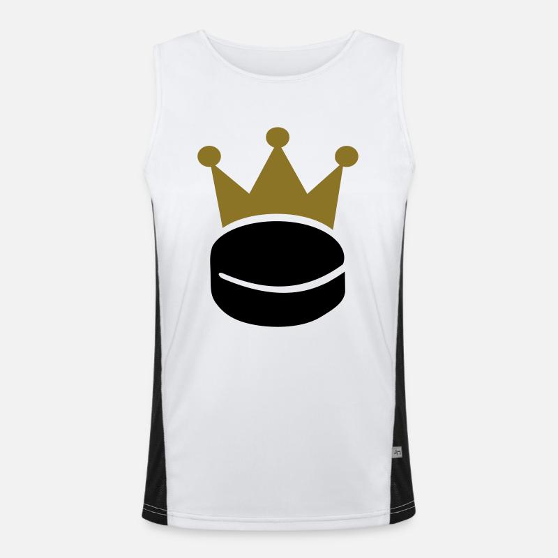 Eishockey Funktionelles Kontrast-Tank Top für Männer 