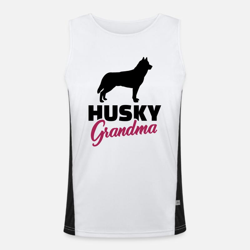 Husky Débardeur respirant contrasté Homme 