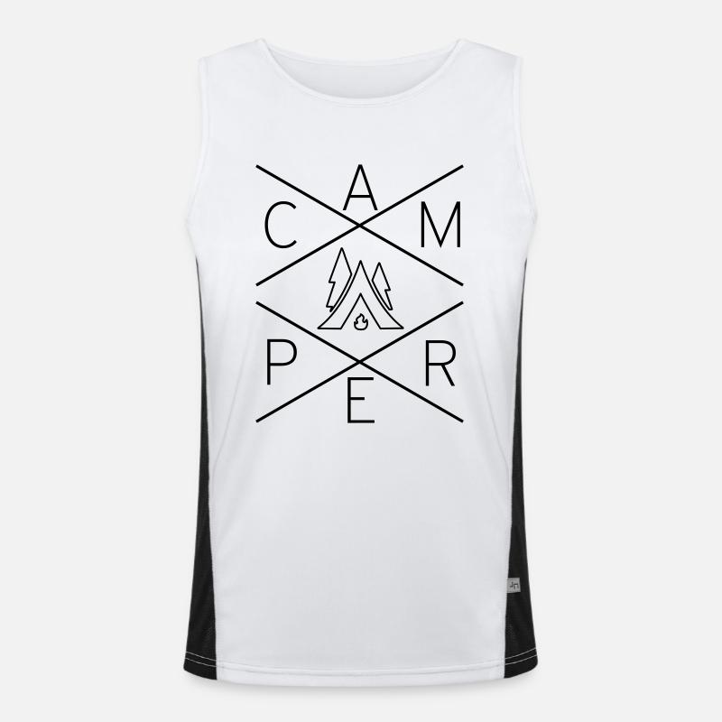 CAMPER Men's Functional Contrast Tank Top 