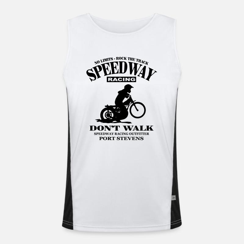 Speedway Men's Functional Contrast Tank Top 