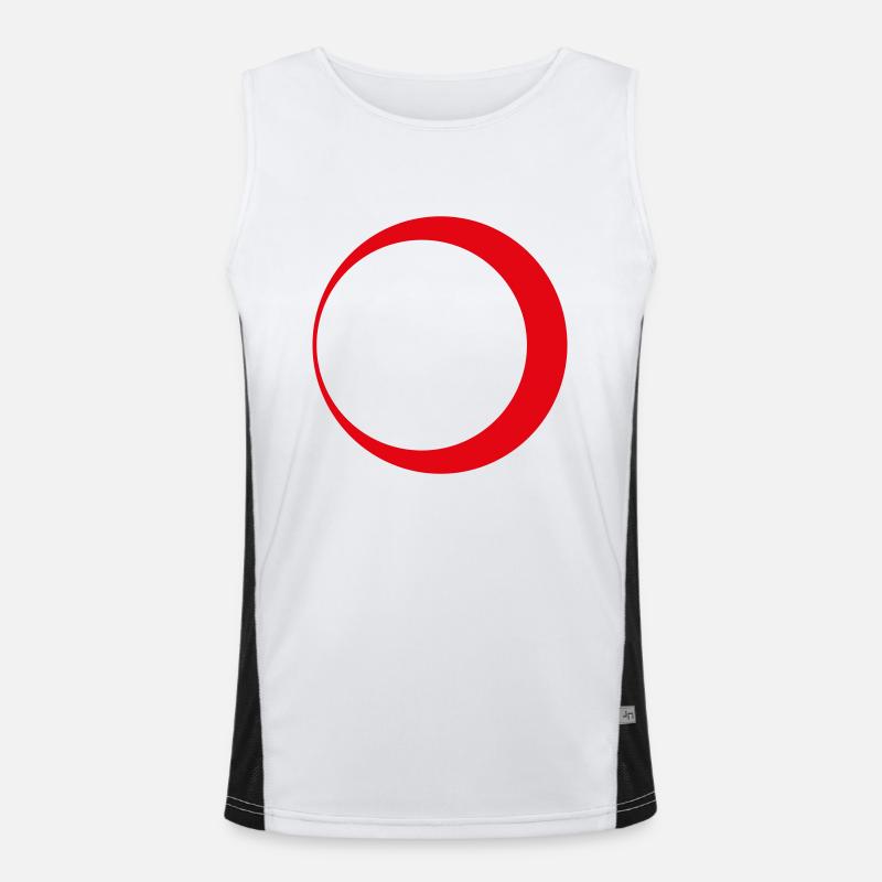 Circle Men's Functional Contrast Tank Top 