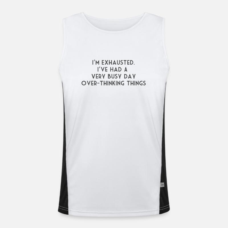 ADHD Men's Functional Contrast Tank Top 