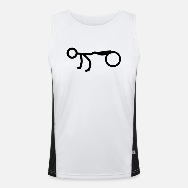 Fittbal Men's Functional Contrast Tank Top 