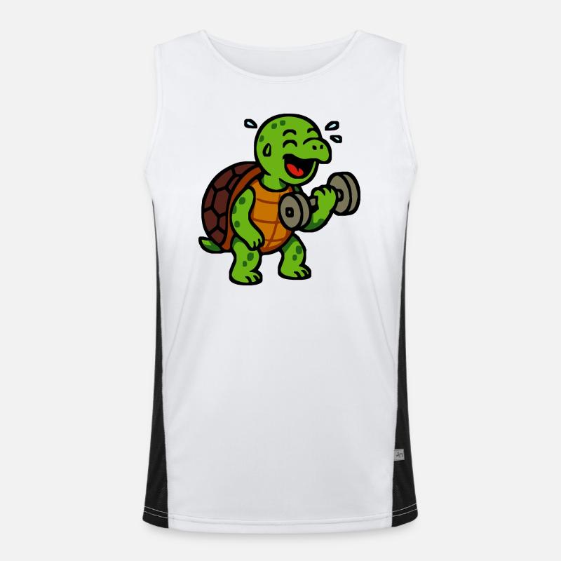 Tortue Débardeur respirant contrasté Homme 