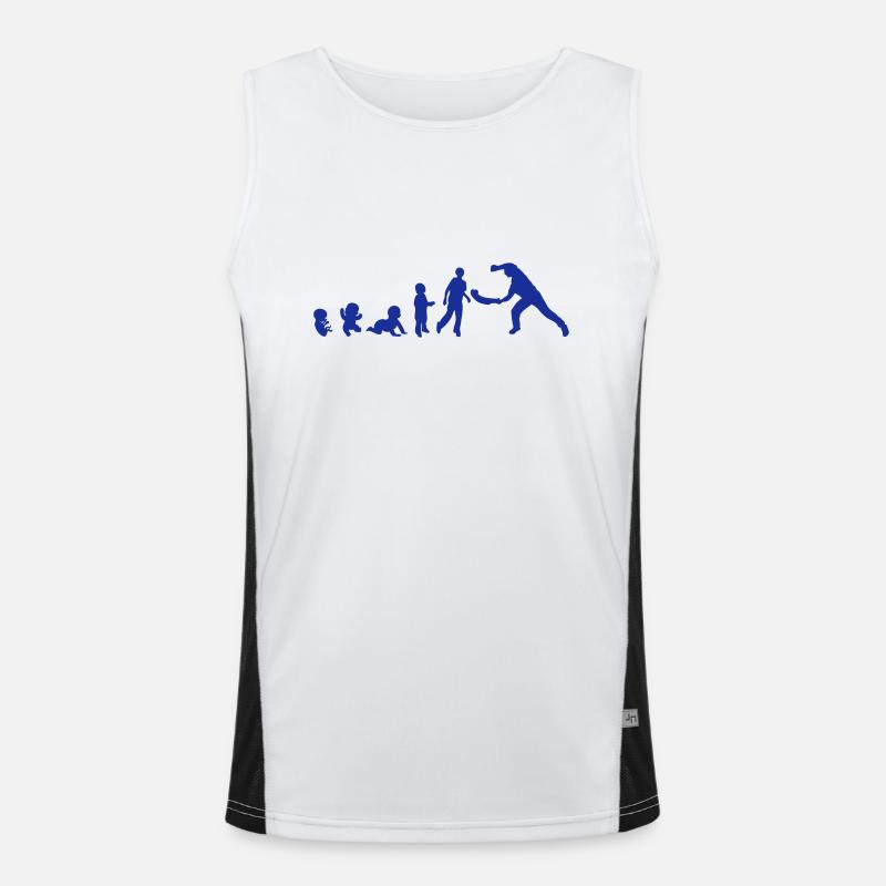 evolution pelote basque bebe adulte Débardeur respirant contrasté Homme 