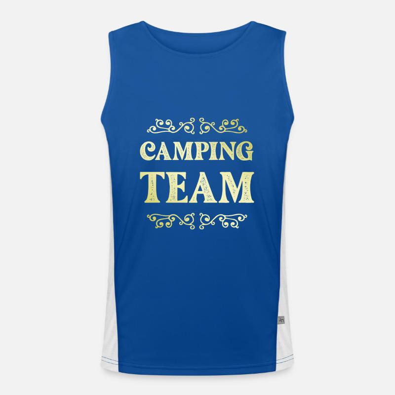 L’équipe du camping Débardeur respirant contrasté Homme 