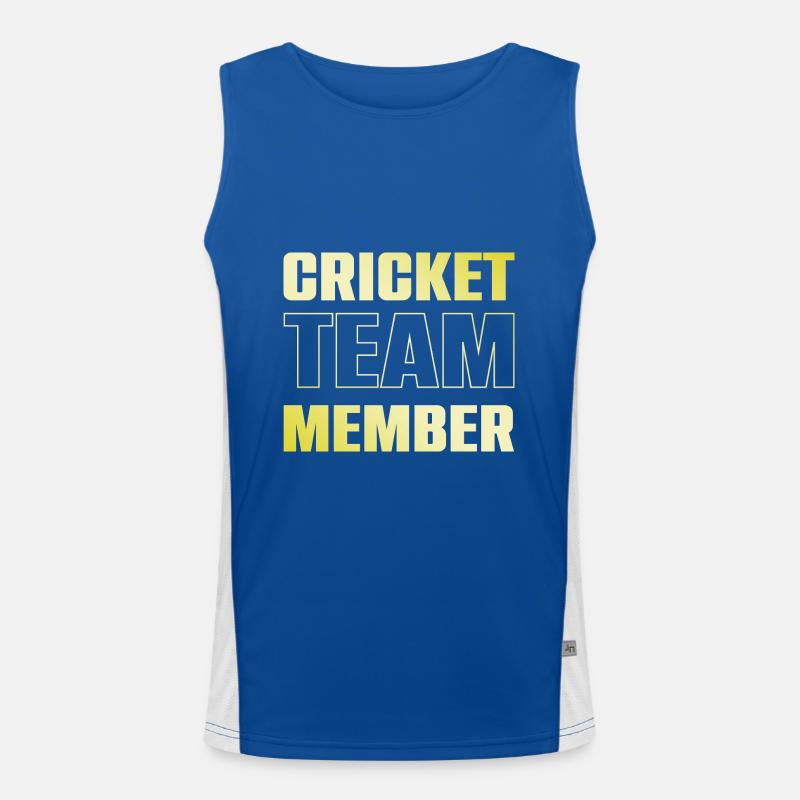 équipe de cricket Débardeur respirant contrasté Homme 