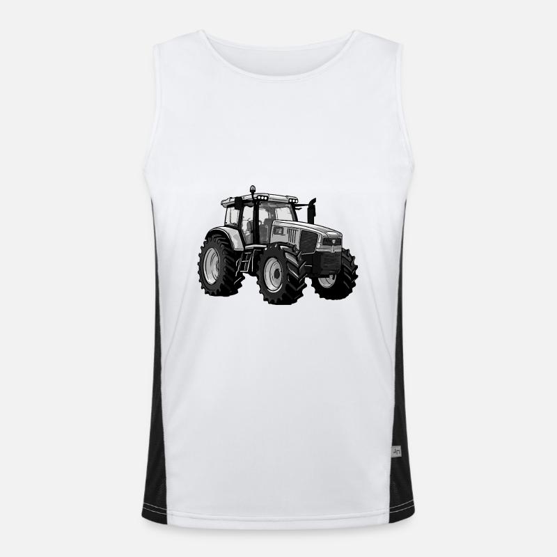 Traktor Funktionelles Kontrast-Tank Top für Männer 