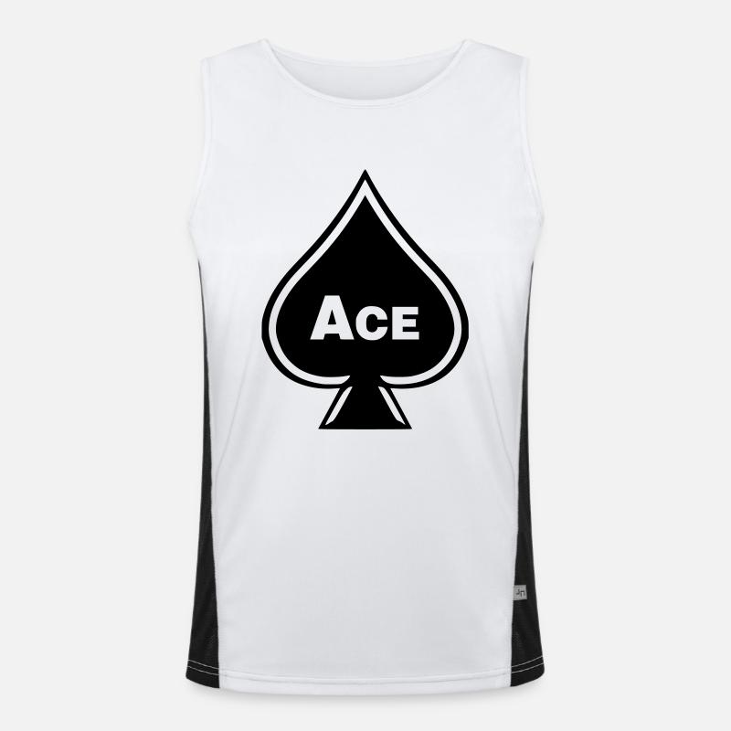 ace Men's Functional Contrast Tank Top 