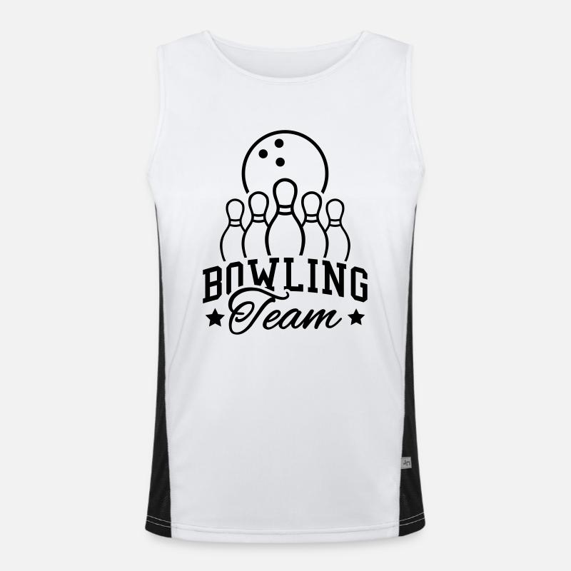 bowling_team_gi1 Funktionelles Kontrast-Tank Top für Männer 