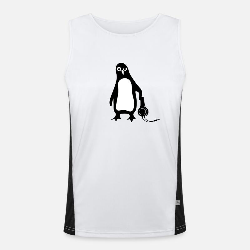 Penguin Linux Débardeur respirant contrasté Homme 