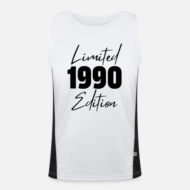 1990 Édition limitée Débardeur respirant contrasté Homme 