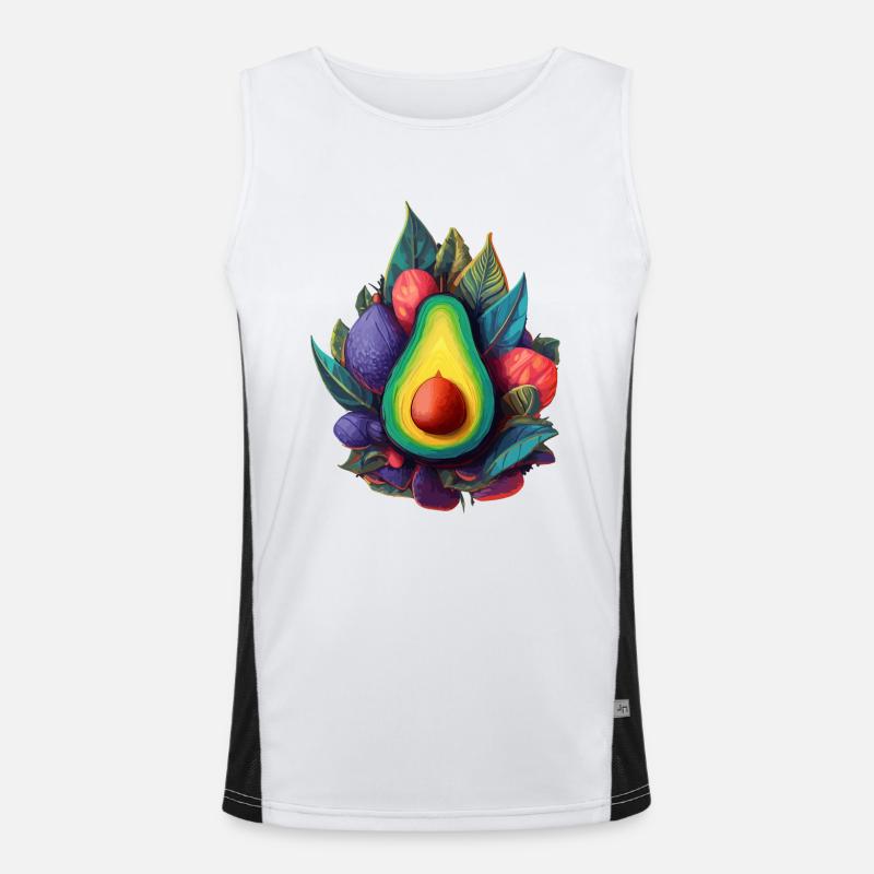 Avocado Men's Functional Contrast Tank Top 