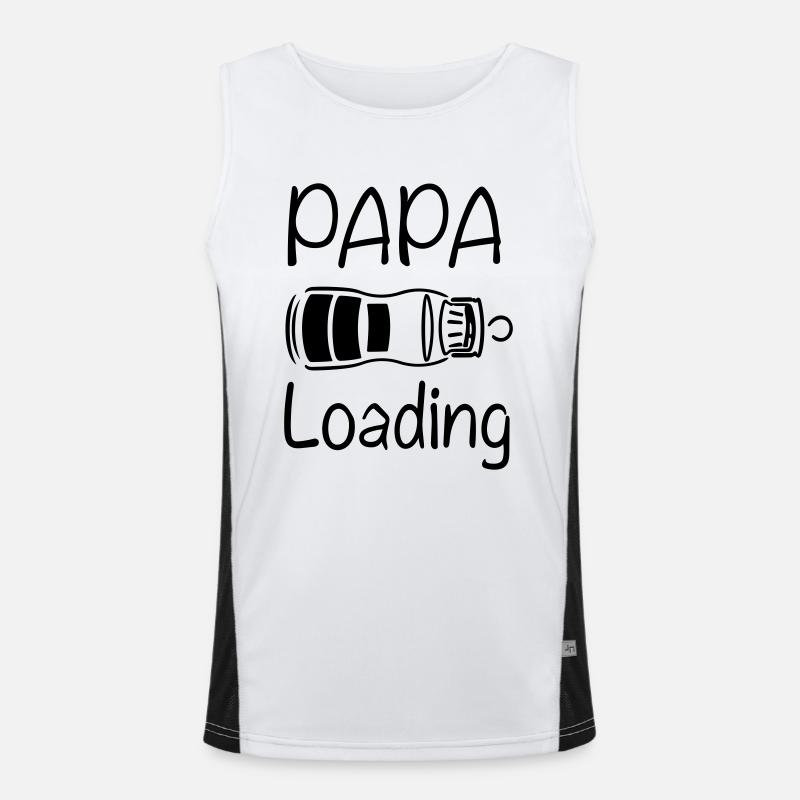 papa loading Men's Functional Contrast Tank Top 