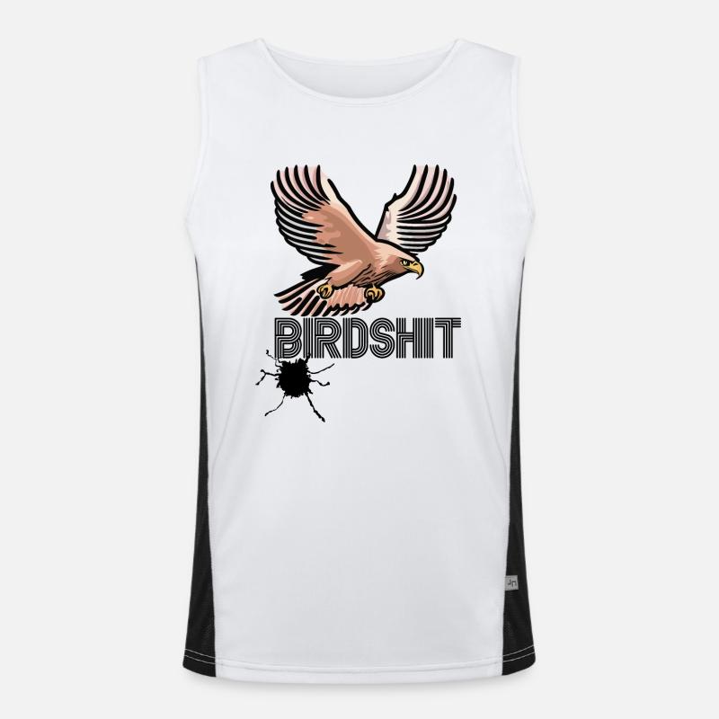 BIRDSHIT - EAGLE Men's Functional Contrast Tank Top 