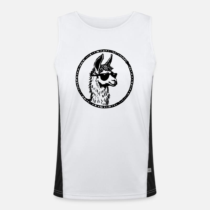 Lama Débardeur respirant contrasté Homme 