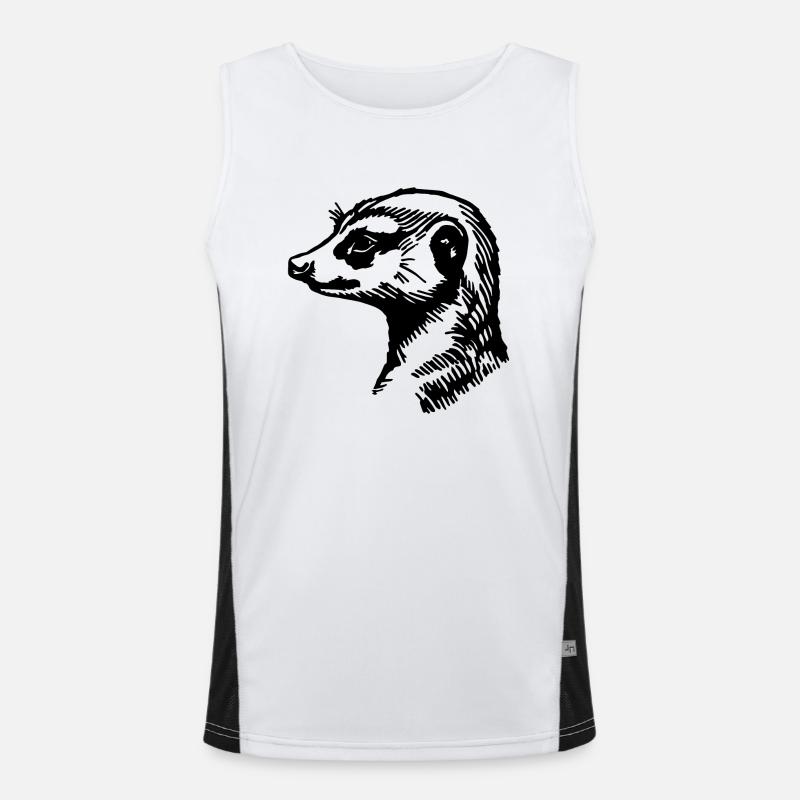 Suricate Débardeur respirant contrasté Homme 