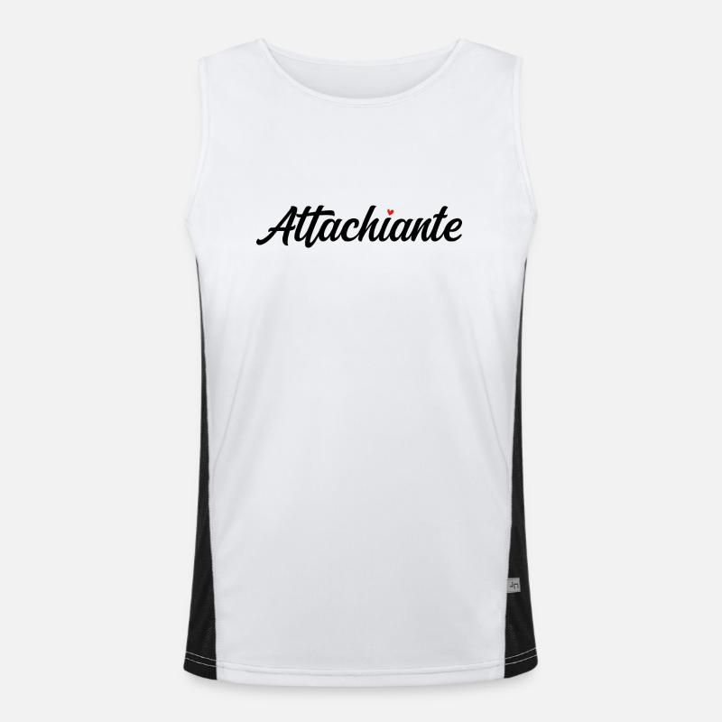 Attachiante Débardeur respirant contrasté Homme 