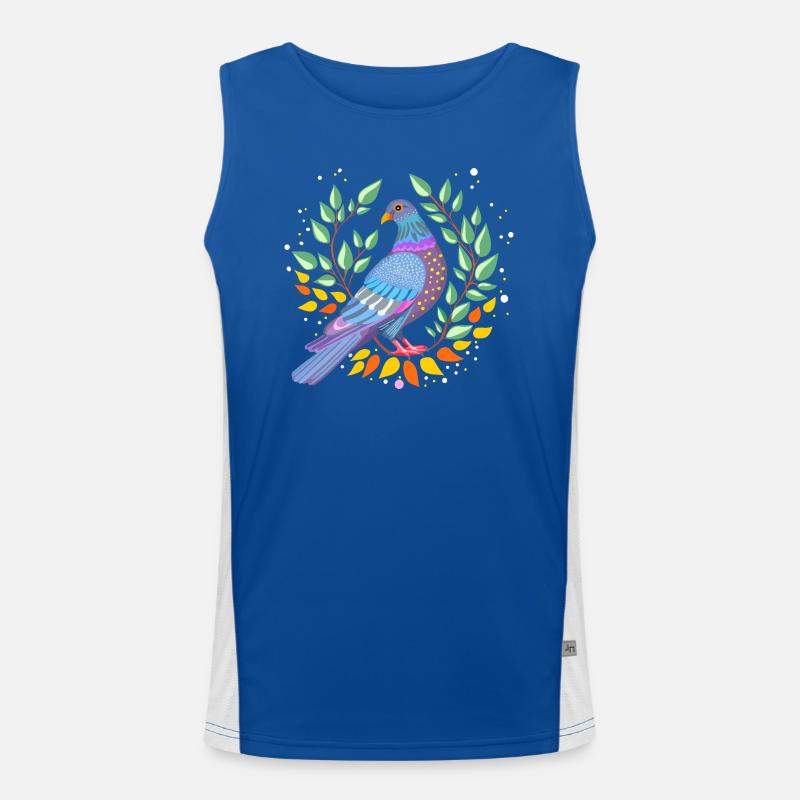 pigeon Men's Functional Contrast Tank Top 