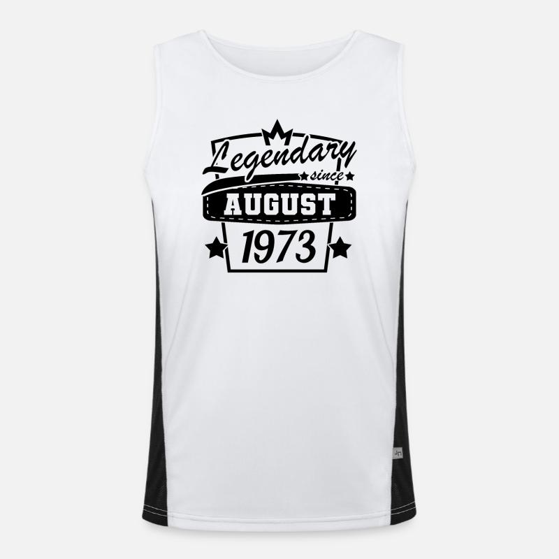 Legendary since August 1973 Men's Functional Contrast Tank Top 