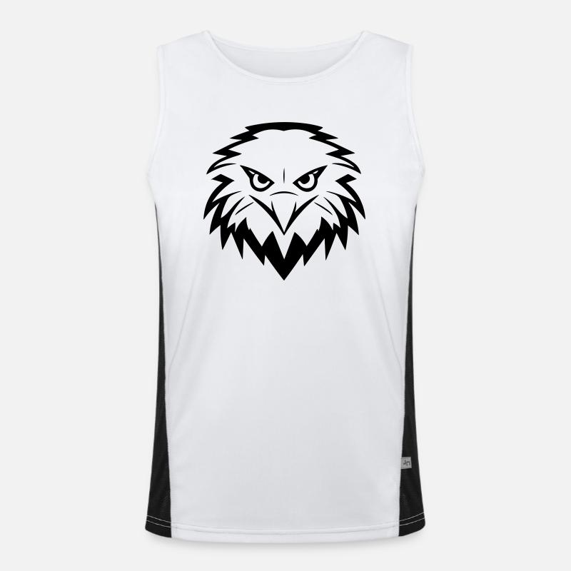 Adler Funktionelles Kontrast-Tank Top für Männer 