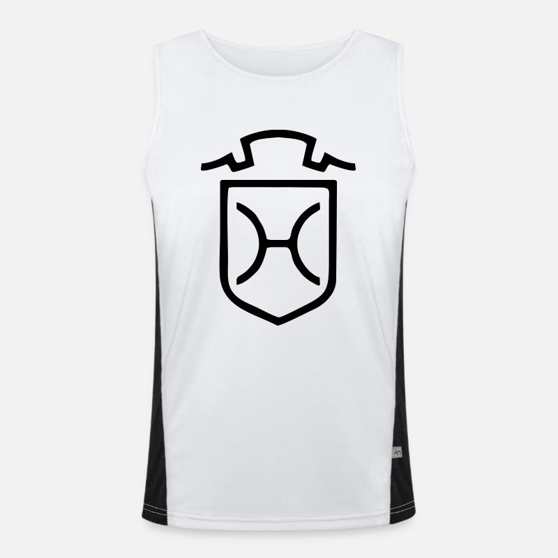holsteiner Funktionelles Kontrast-Tank Top für Männer 