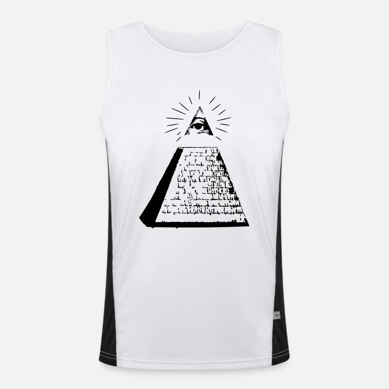 Pyramide Débardeur respirant contrasté Homme 