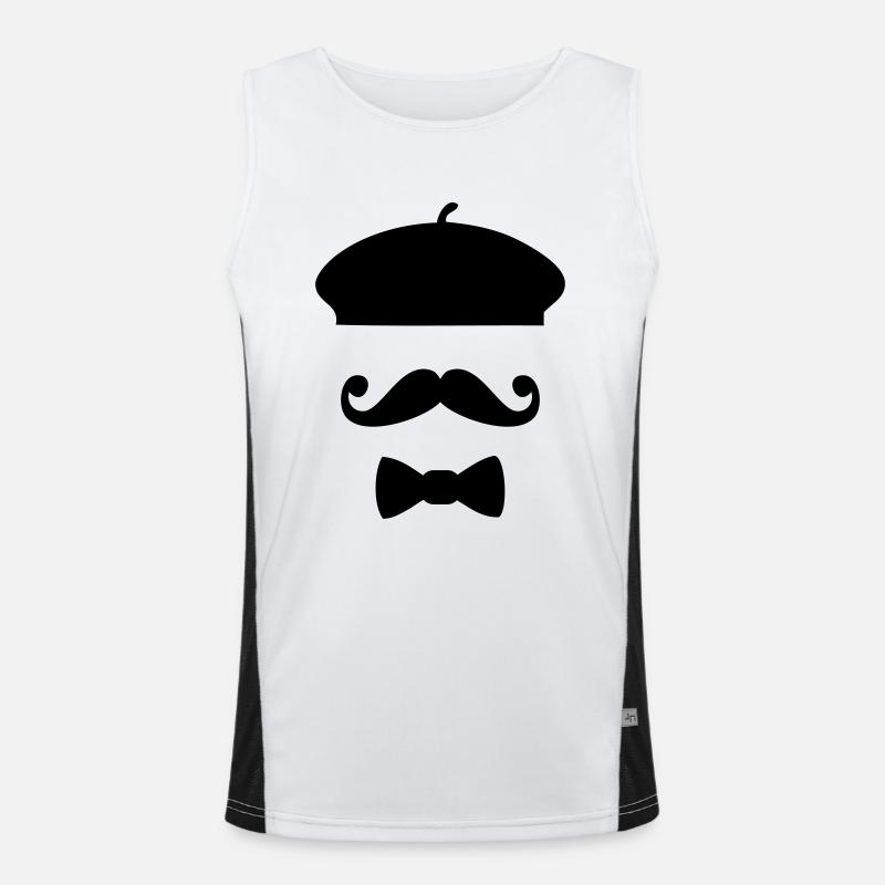 French Touch Débardeur respirant contrasté Homme 