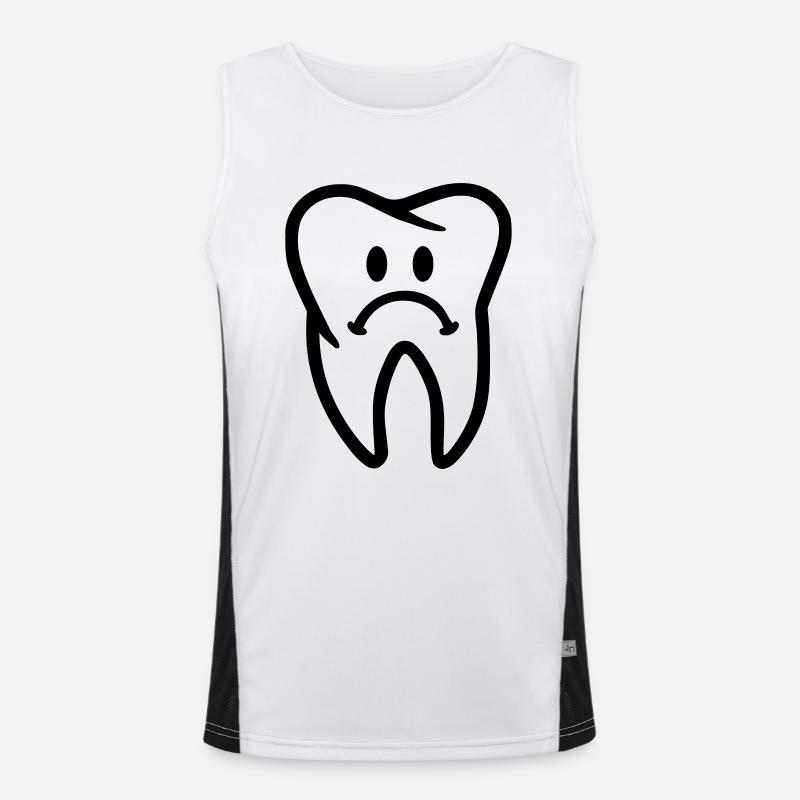 Dent Débardeur respirant contrasté Homme 