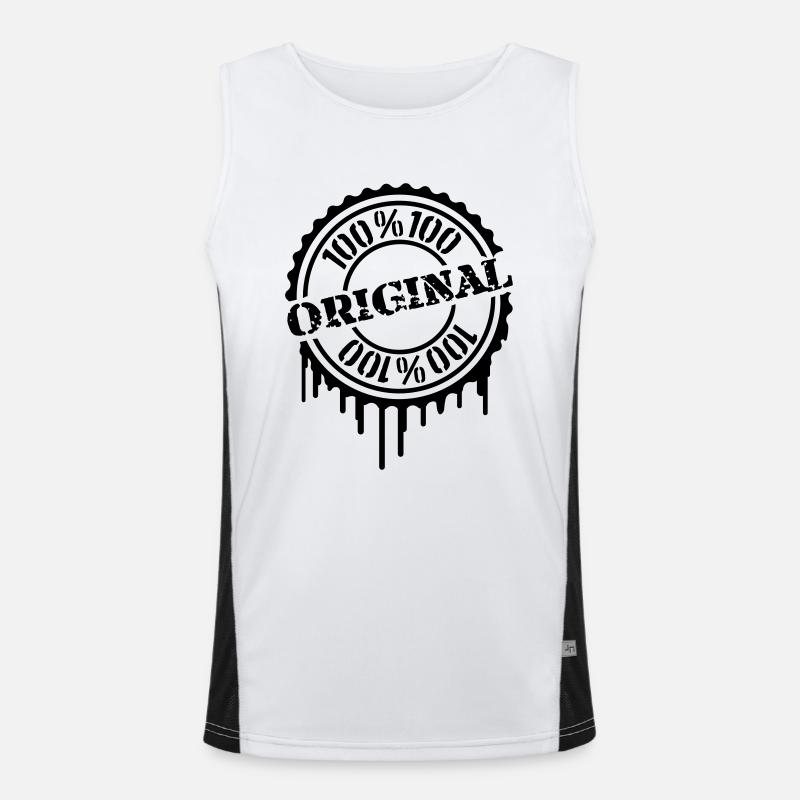Cool 100% Original Stempel Men's Functional Contrast Tank Top 