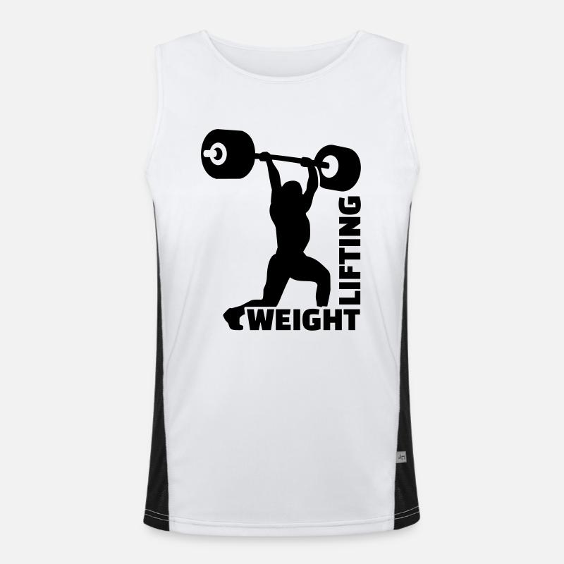 Weightlifting Débardeur respirant contrasté Homme 