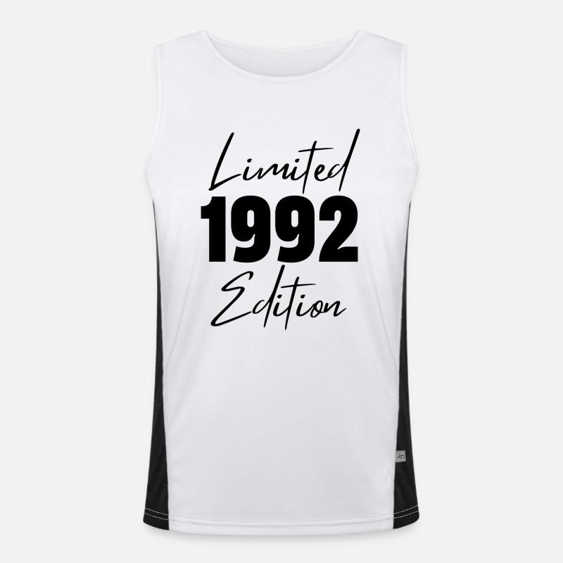 1992 Édition limitée Débardeur respirant contrasté Homme 