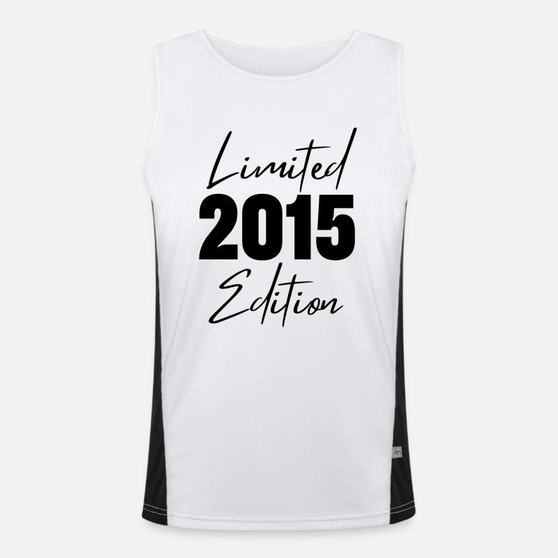 2015 Limited Edition Funktionelles Kontrast-Tank Top für Männer 