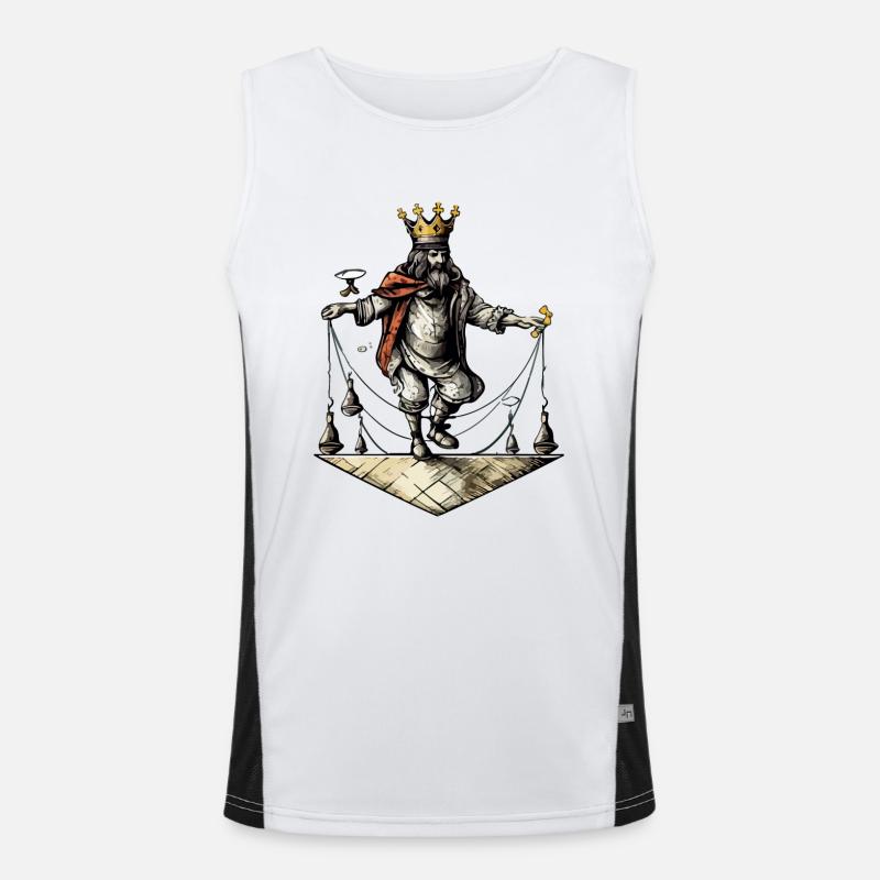 Royal balance Men's Functional Contrast Tank Top 