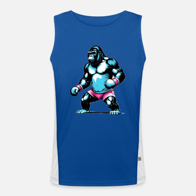Gorilla Boxer Boxing Men's Functional Contrast Tank Top 