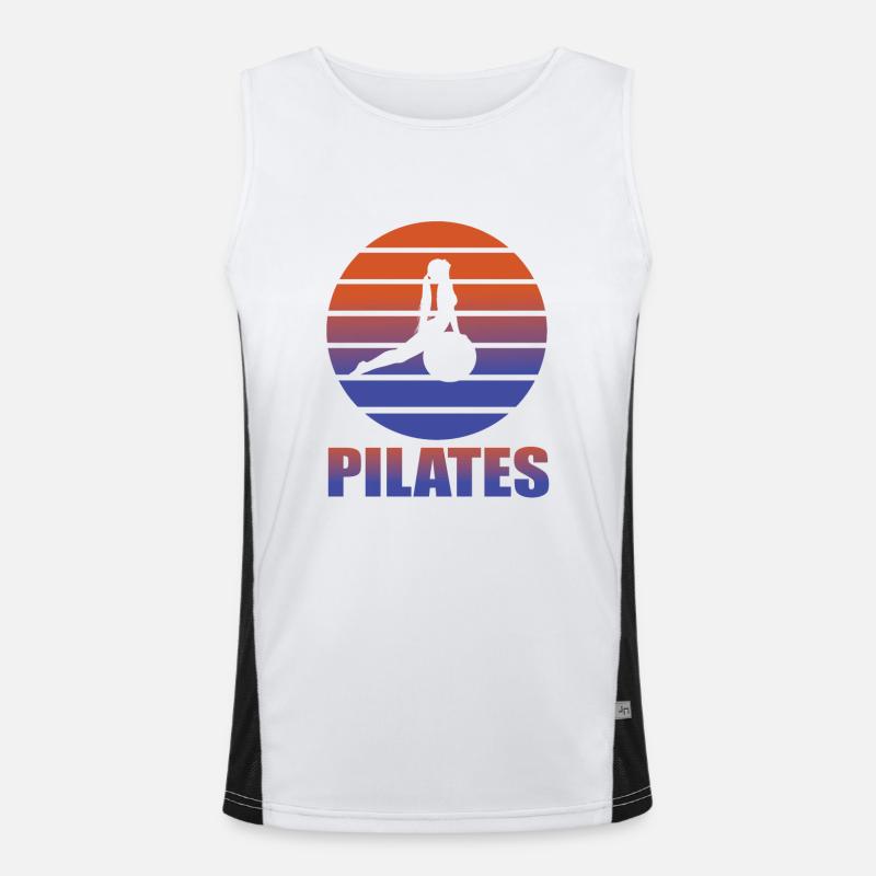Pilates Men's Functional Contrast Tank Top 