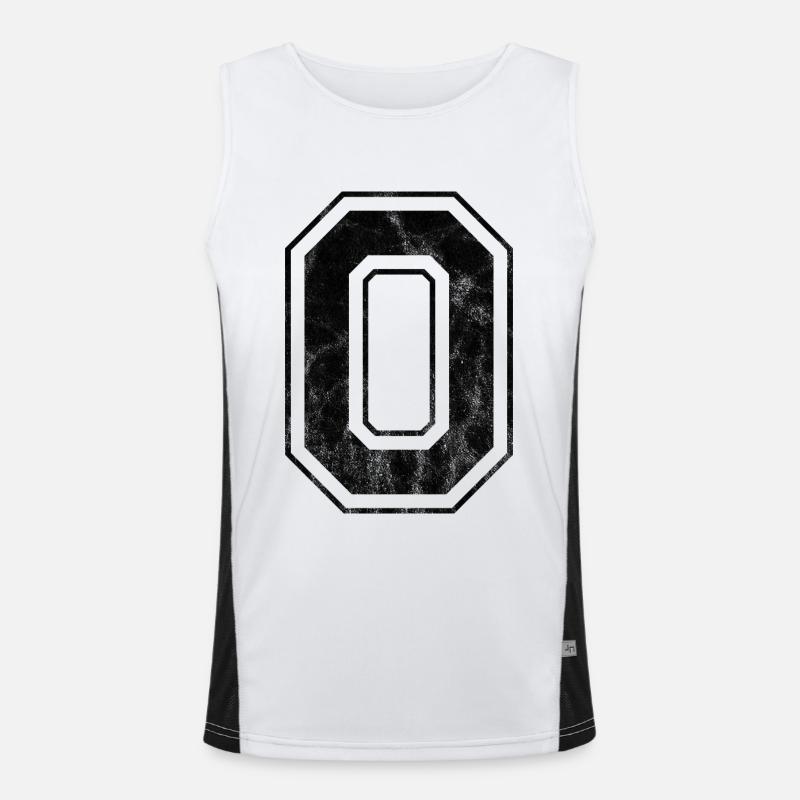 Numéro 0 Débardeur respirant contrasté Homme 