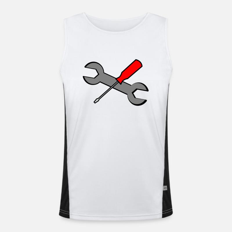 outils Débardeur respirant contrasté Homme 