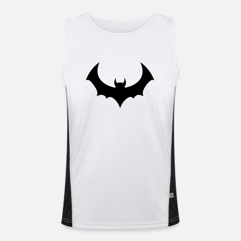 Fledermaus Funktionelles Kontrast-Tank Top für Männer 