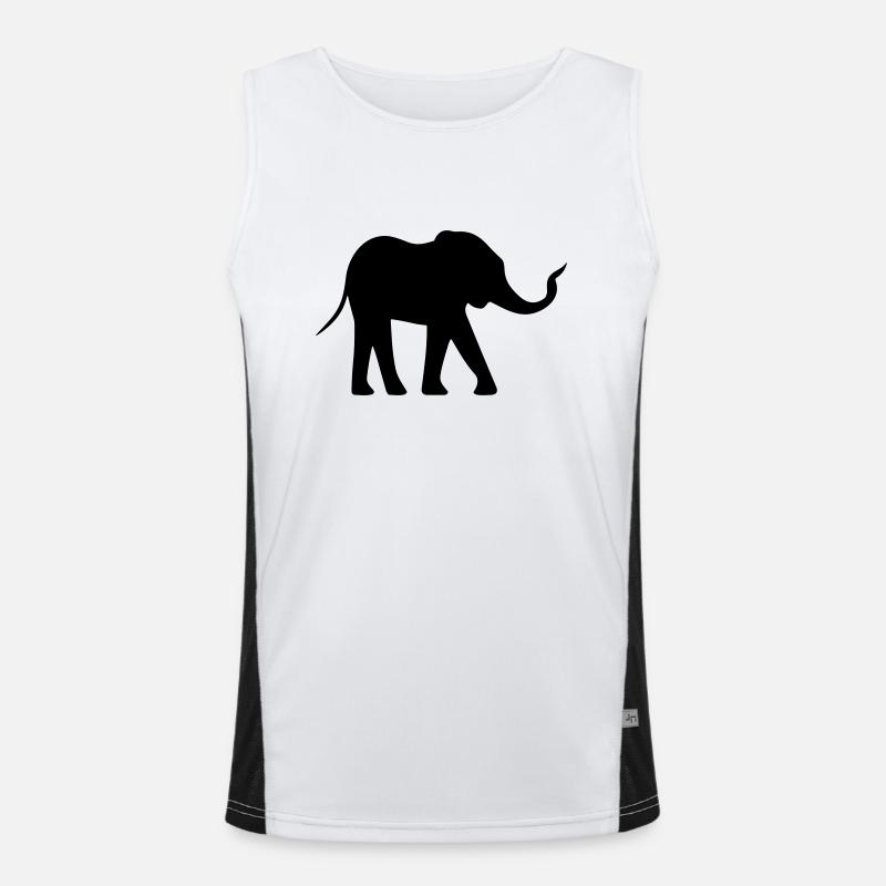 elephant Men's Functional Contrast Tank Top 