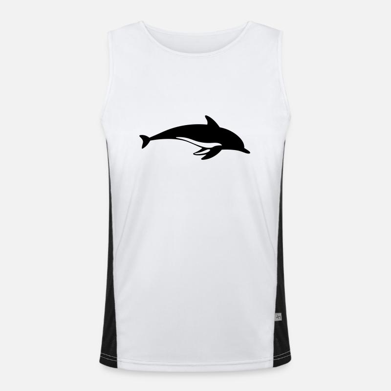 Dolphin Men's Functional Contrast Tank Top 
